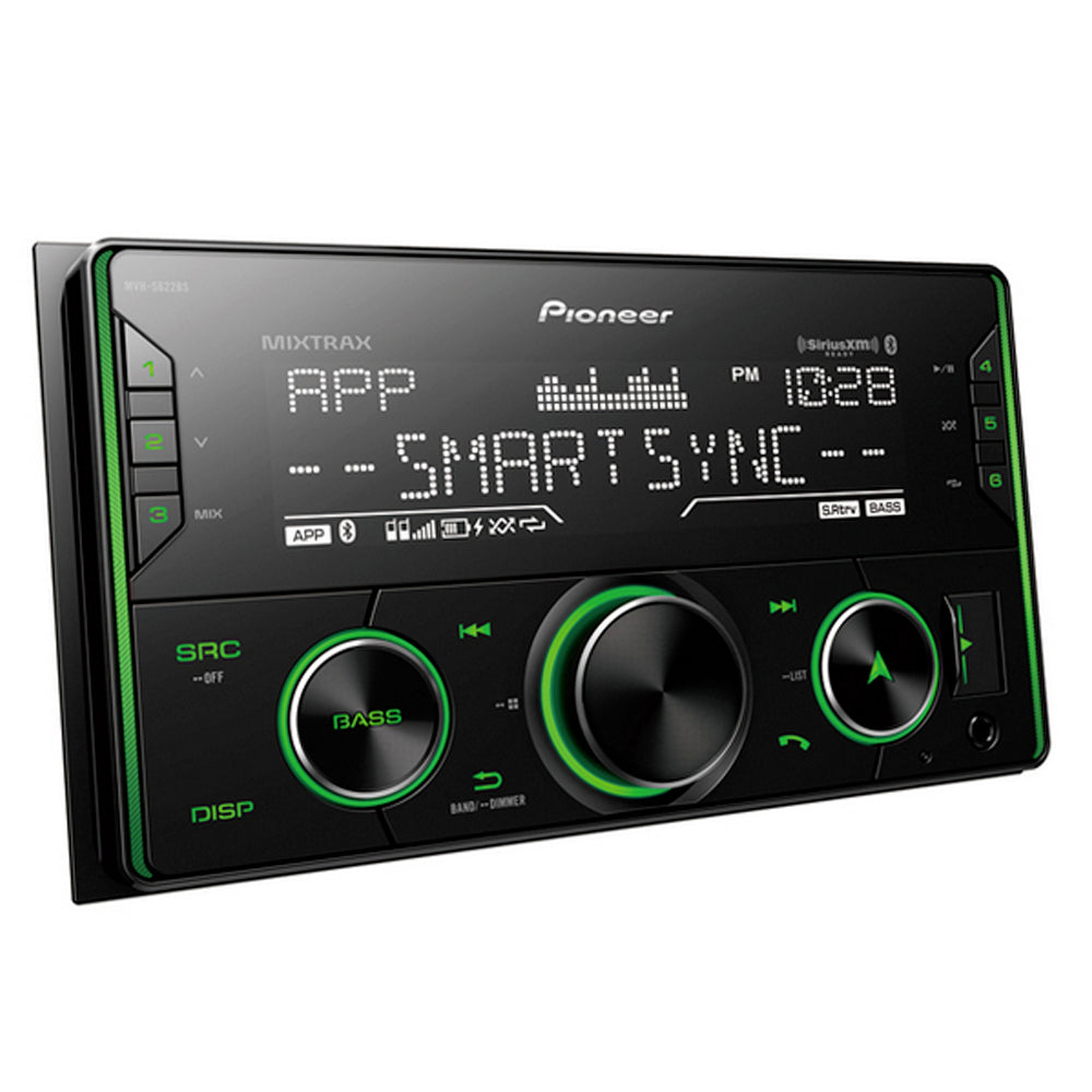 Pioneer MVH-S622BS Double Din Bluetooth Digital Media Receiver - Freeman's Car Stereo