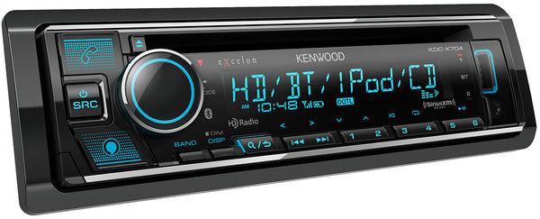 Kenwood KDC-X704 eXcelon - CD Receiver w/ Alexa Voice Control - Freeman's Car Stereo