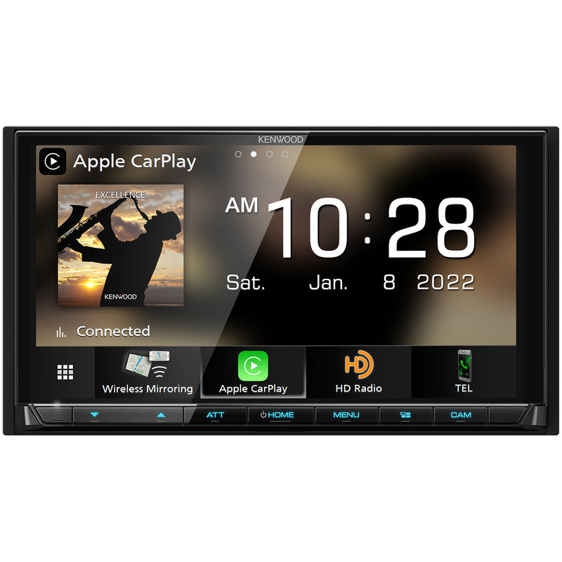 Kenwood DMX958XR Multimedia Car Stereo Receiver Wireless Apple CarPlay and Android Auto