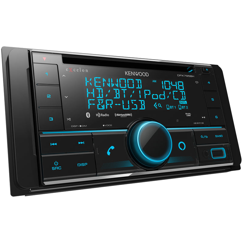 Kenwood DPX795BH 2-DIN CD Car Stereo Receiver w/ HD Radio