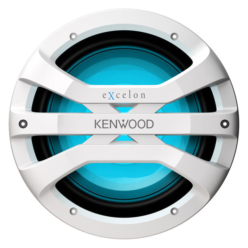 Kenwood eXcelon XM1041WL 10" Marine Powersports Subwoofer with Illumination