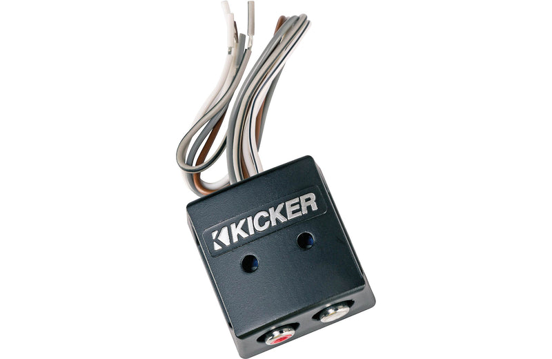 Kicker 46KISLOC 2-channel Speaker to RCA Converter w/ LOC