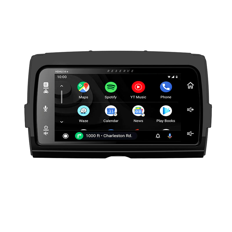 Precision Power HDHU14 Motorcycle Head Unit w/ Apple CarPlay & Android Auto