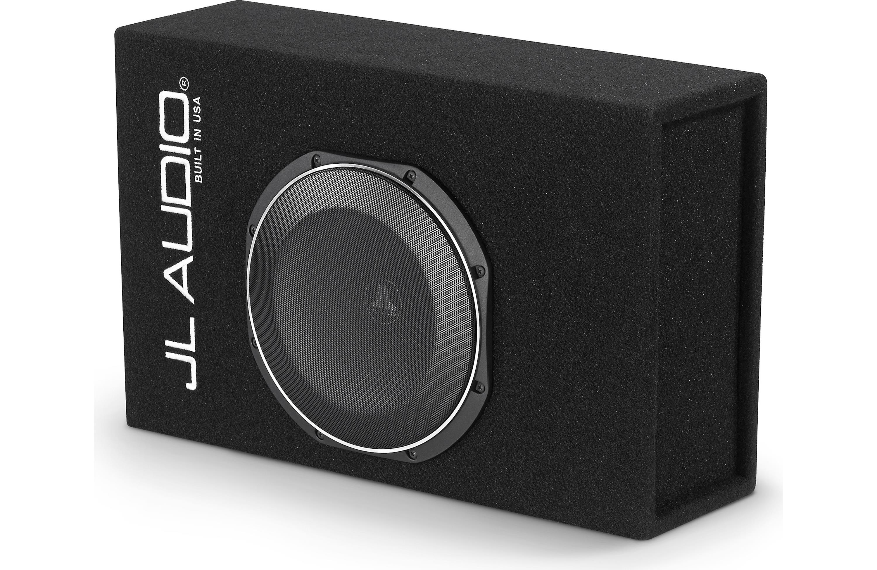 JL Audio ACP110LG-TW1 Single 10TW1 MicroSub+ with DCD Amplifier, Ported, 0.25 Ω