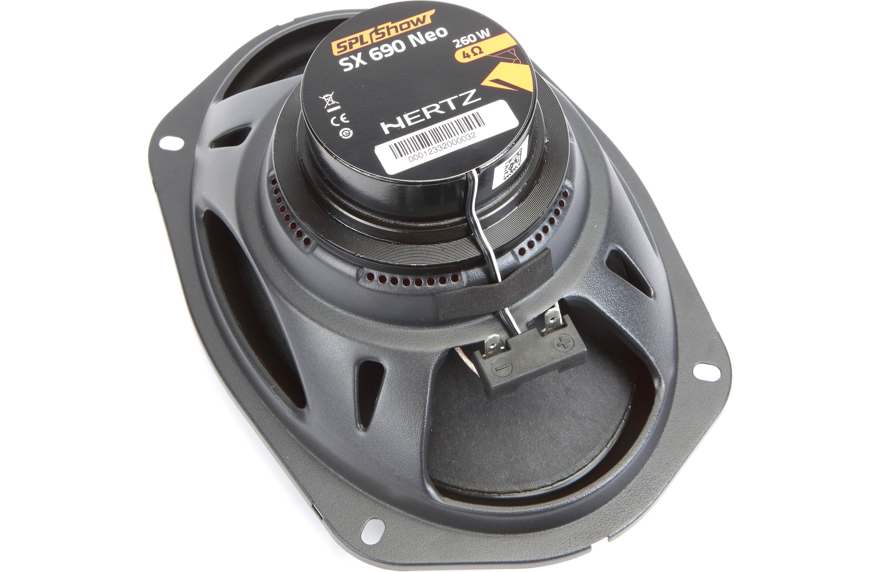 Hertz SX690NEO 6 x 9" Coaxial Powersport Speakers, 4 Ohm, 260 W