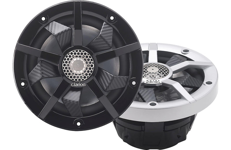 Clarion CM1623RL 160W RMS 6.5" CM Series 2-Way Coaxial Marine Speakers