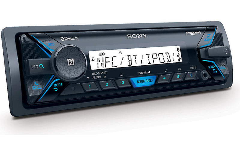 Sony DSXM55BT Digital Media Marine Receiver with Bluetooth