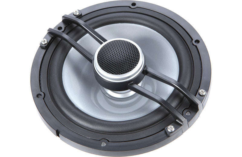 Clarion CMSP-651-SWG 6.5 Inch Premium Marine Coaxial Speakers Pair with Sport Grilles