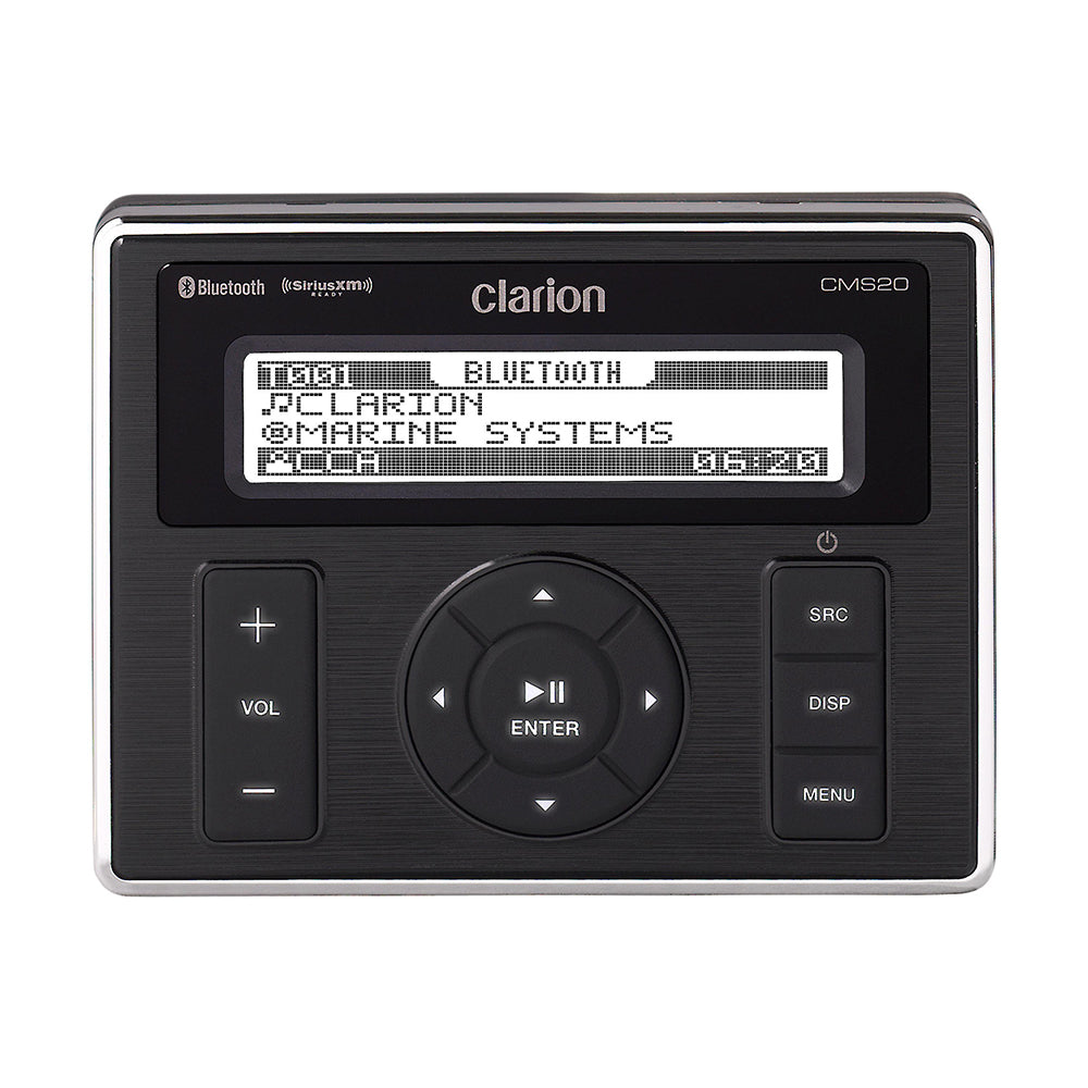 Clarion CMS20 Marine Black Box Digital Media Receiver with Watertight Commander