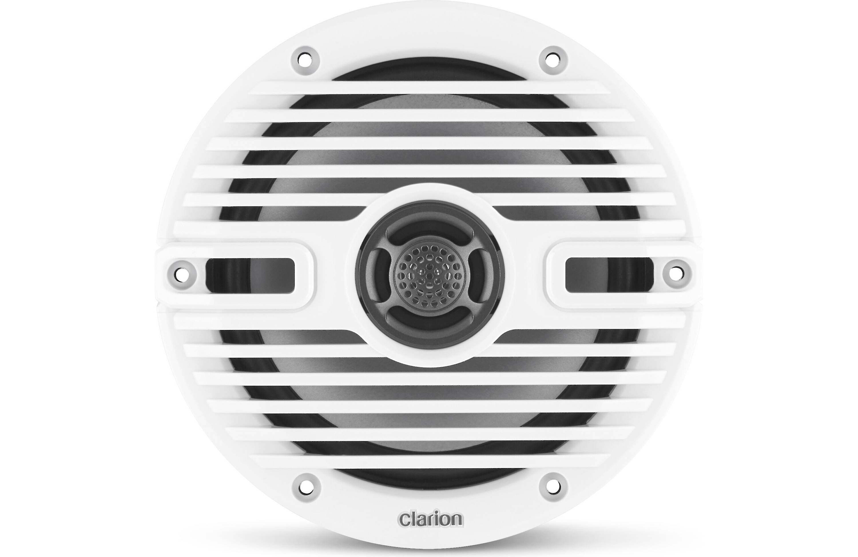 Clarion CMS-651-CWB 2 Pairs Speakers + M608 Digital Receiver Marine Bundle