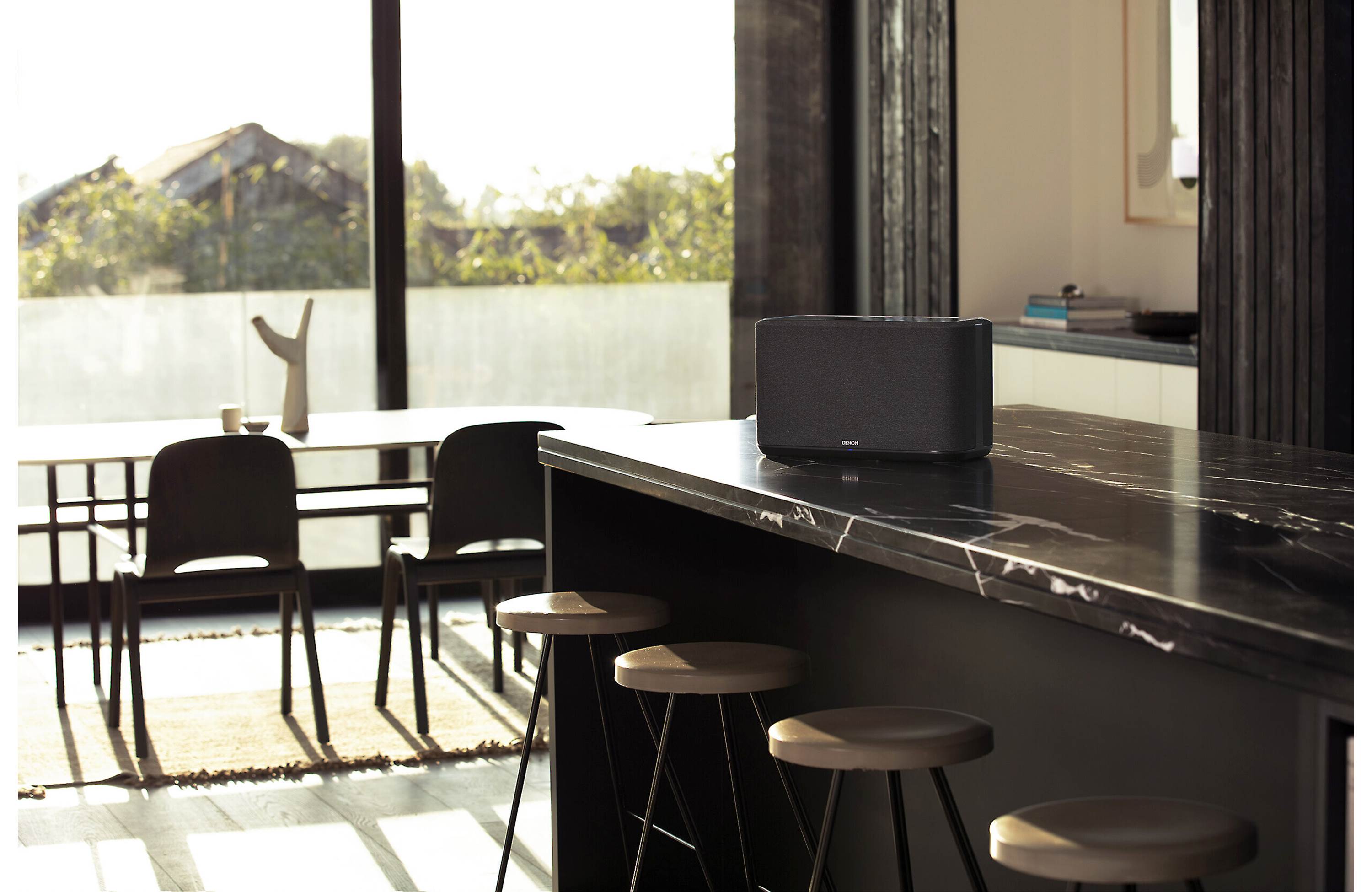 DENON  350 ブラック　Bluetooth スピーカー　新品同様 Amazon.com: Denon Home 350 Wireless Bluetooth Speaker