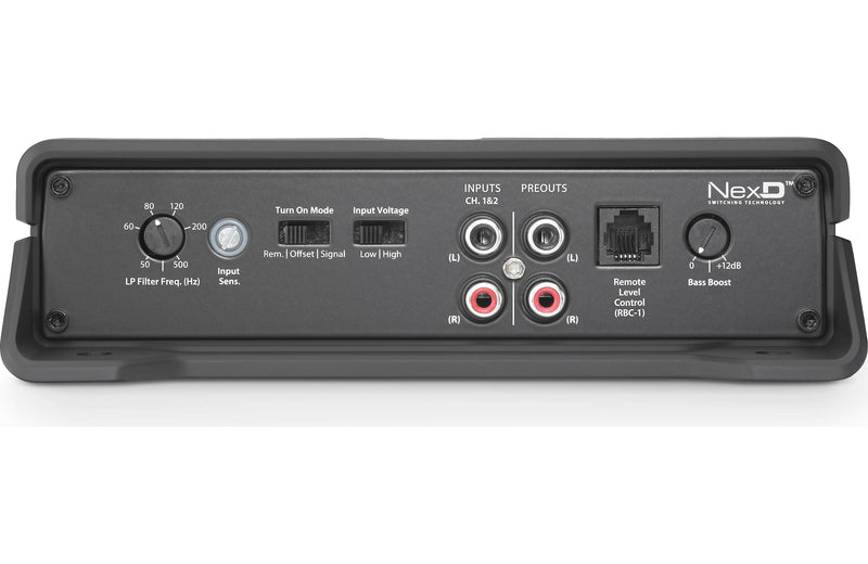 JL Audio JD500/1 Class D Amp + x2 12W0v3-4 12" Subwoofers Bundle