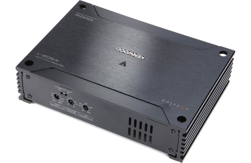 Kenwood P-XW1241S 12" Sub + X502-1 Mono Amplifier Bundle