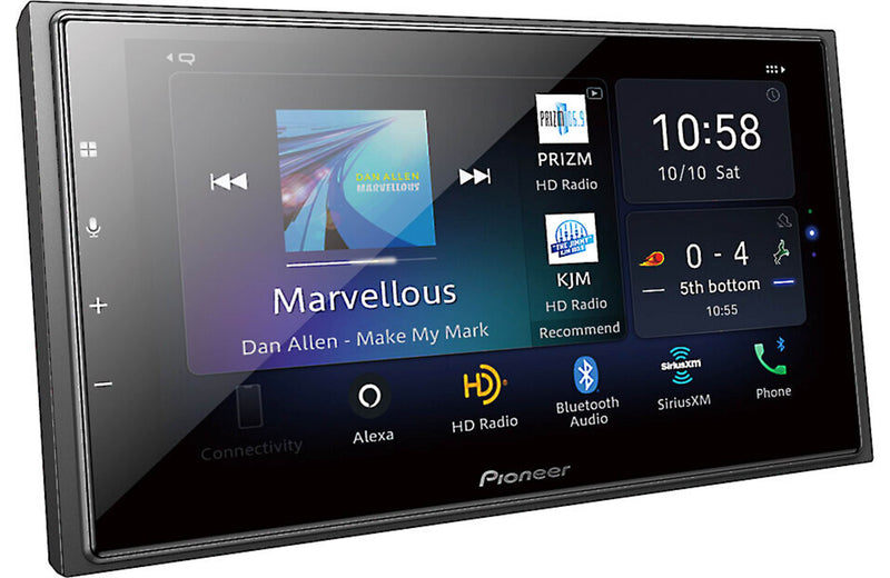 Pioneer DMH-W4660NEX 2-DIN Multimedia Receiver w/ Wireless Apple CarPlay & Android Auto