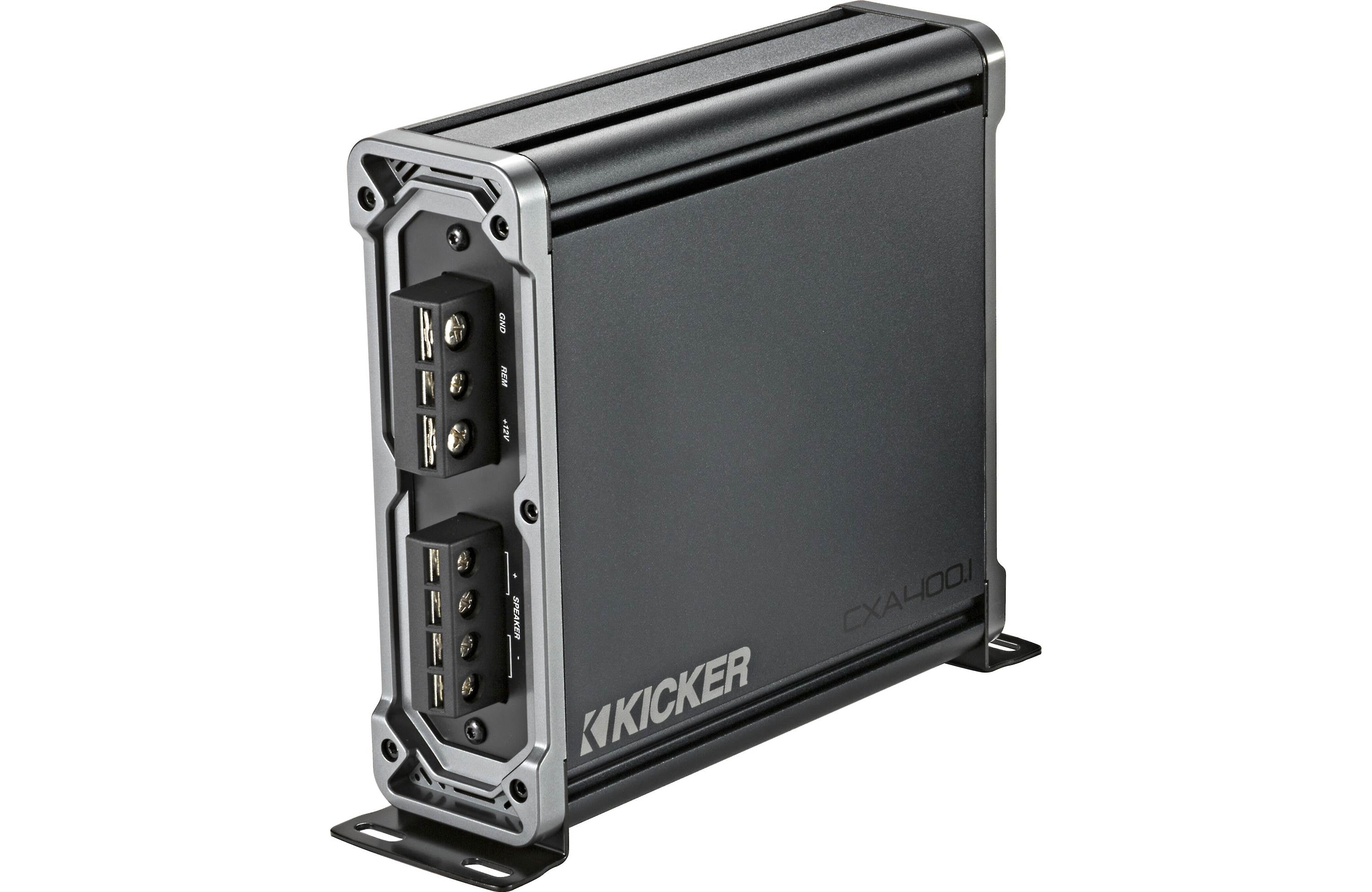 Kicker 46CXA400.1 CX Series Mono Amplifier - 400 Watt RMS x 1 at 1ohm