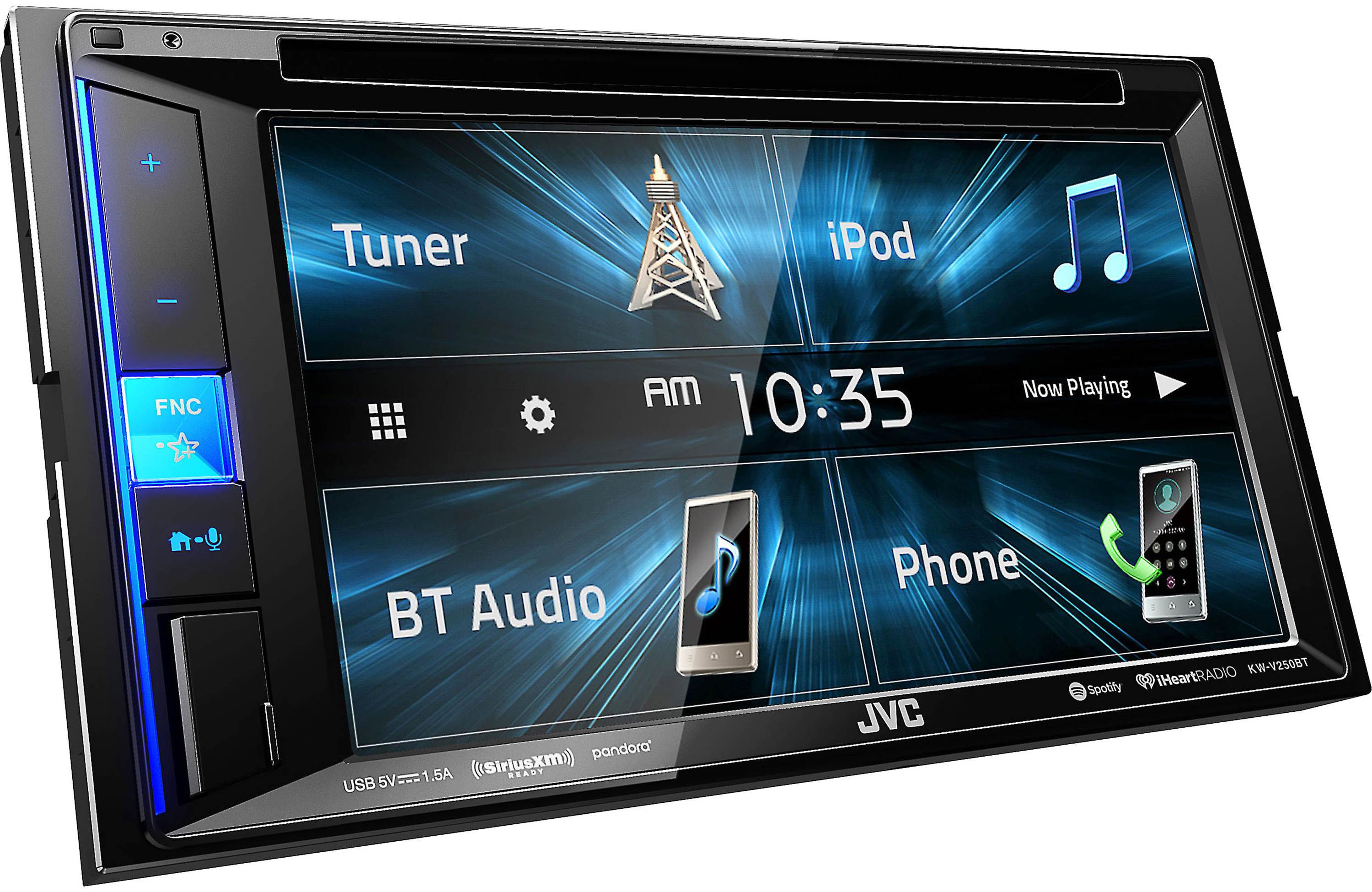 JVC KW-V25BT 6.8" Built in Bluetooth and In-Dash DVD Receiver