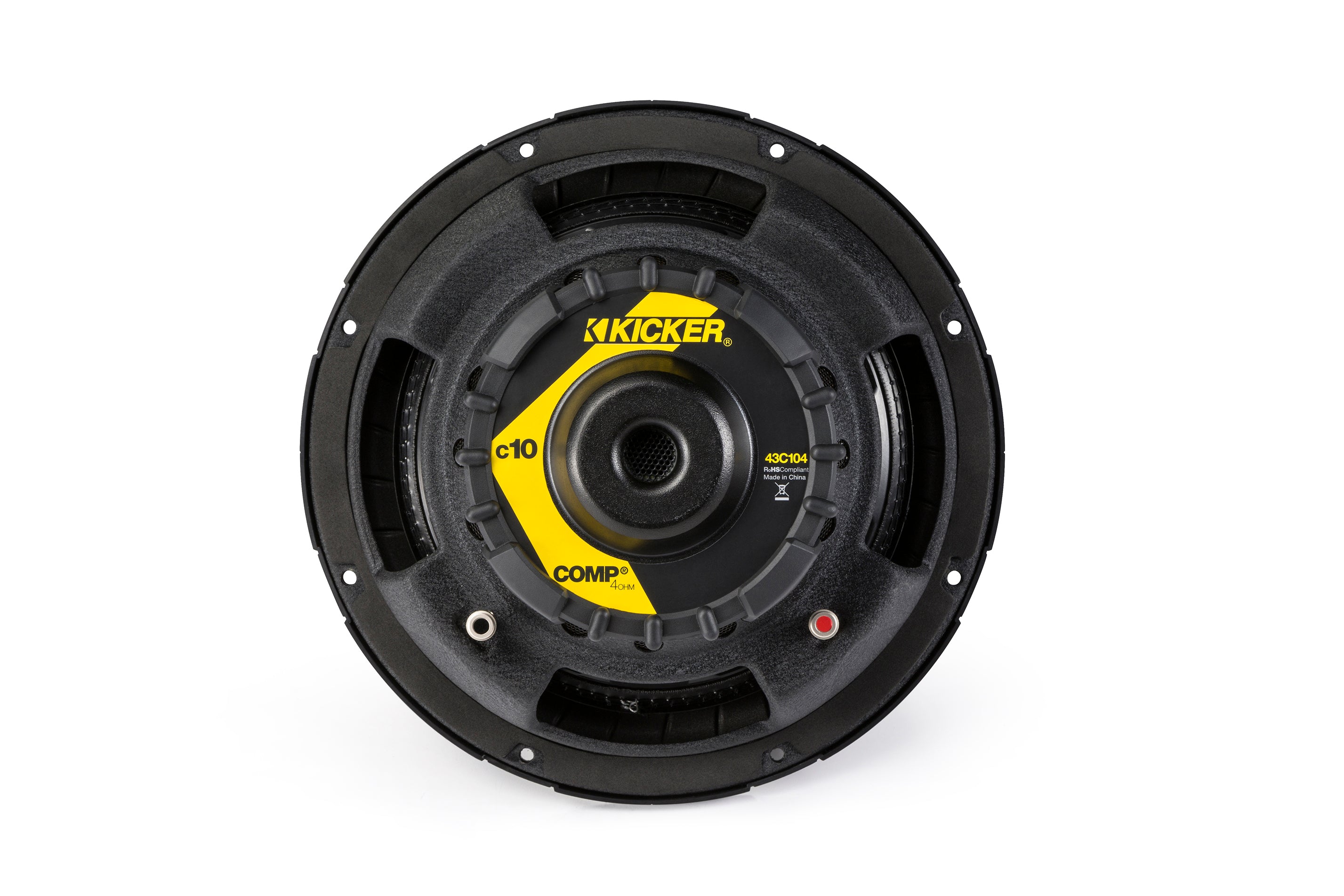 Kicker 43C104 Comp 10 Inch (25cm) Subwoofer 4 Ohm 150W