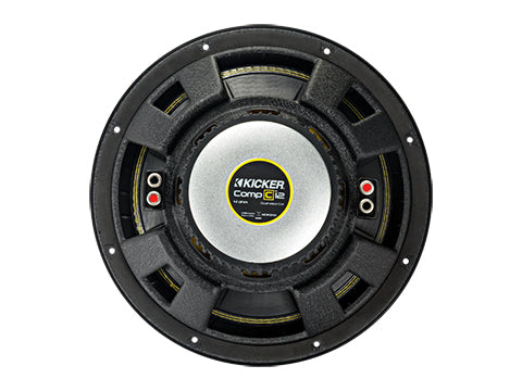 Kicker 44CWCD124 CompC 12" Subwoofer, Dual Voice Coil, 4-Ohm, 300W