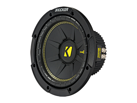 Kicker 44CWCS84 CompC 8" Subwoofer, Single Voice Coil, 4-Ohm, 200W - Freeman's Car Stereo