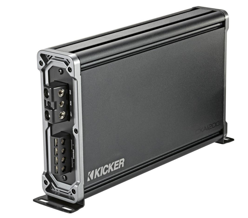 Kicker 46CXA12001T - 1200-watt Mono Class D Subwoofer Amplifier - Freeman's Car Stereo