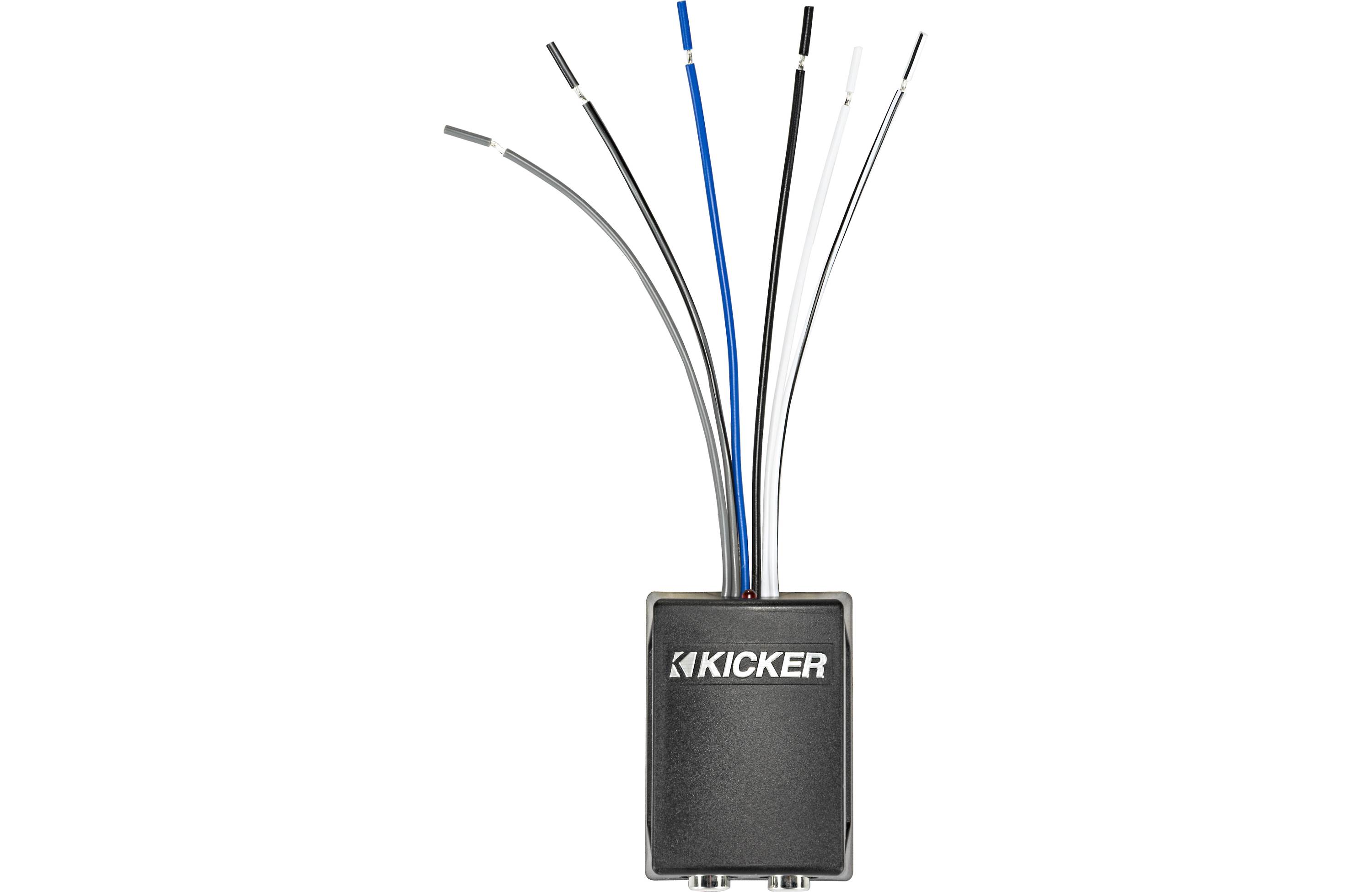 Kicker 46KISLOC2 2-Channel Line Output Converter with 12-volt turn-on lead