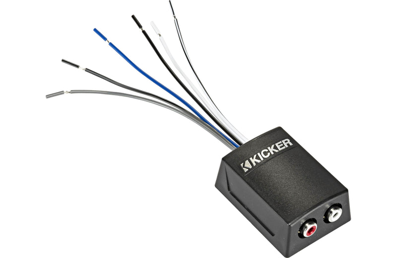Kicker 46KISLOC2 2-Channel Line Output Converter with 12-volt turn-on lead