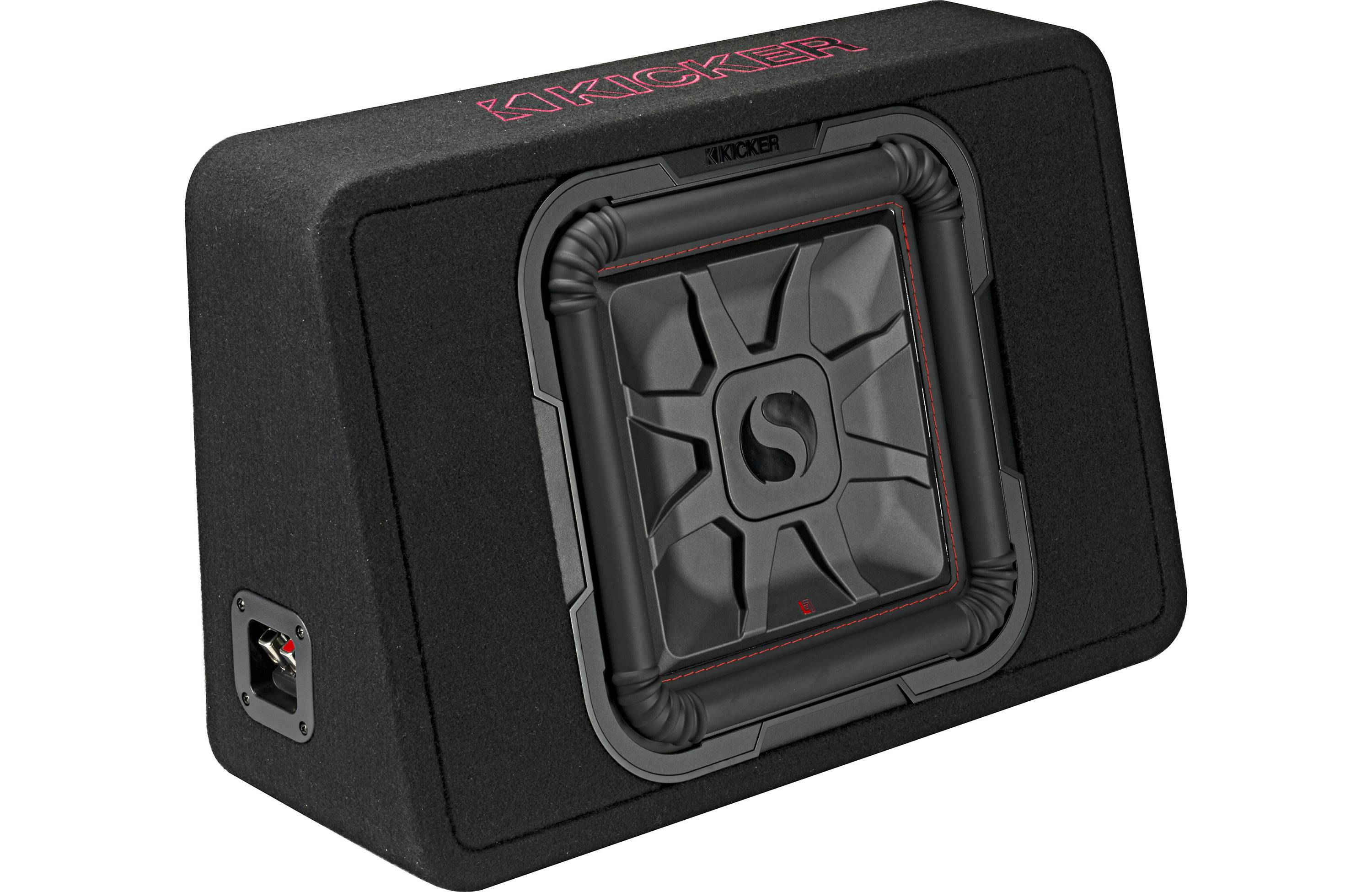 Kicker 46TL7T122-3 Sealed 2-ohm Enclosure 12" Shallow-Mount Subwoofer (Factory Renewed)