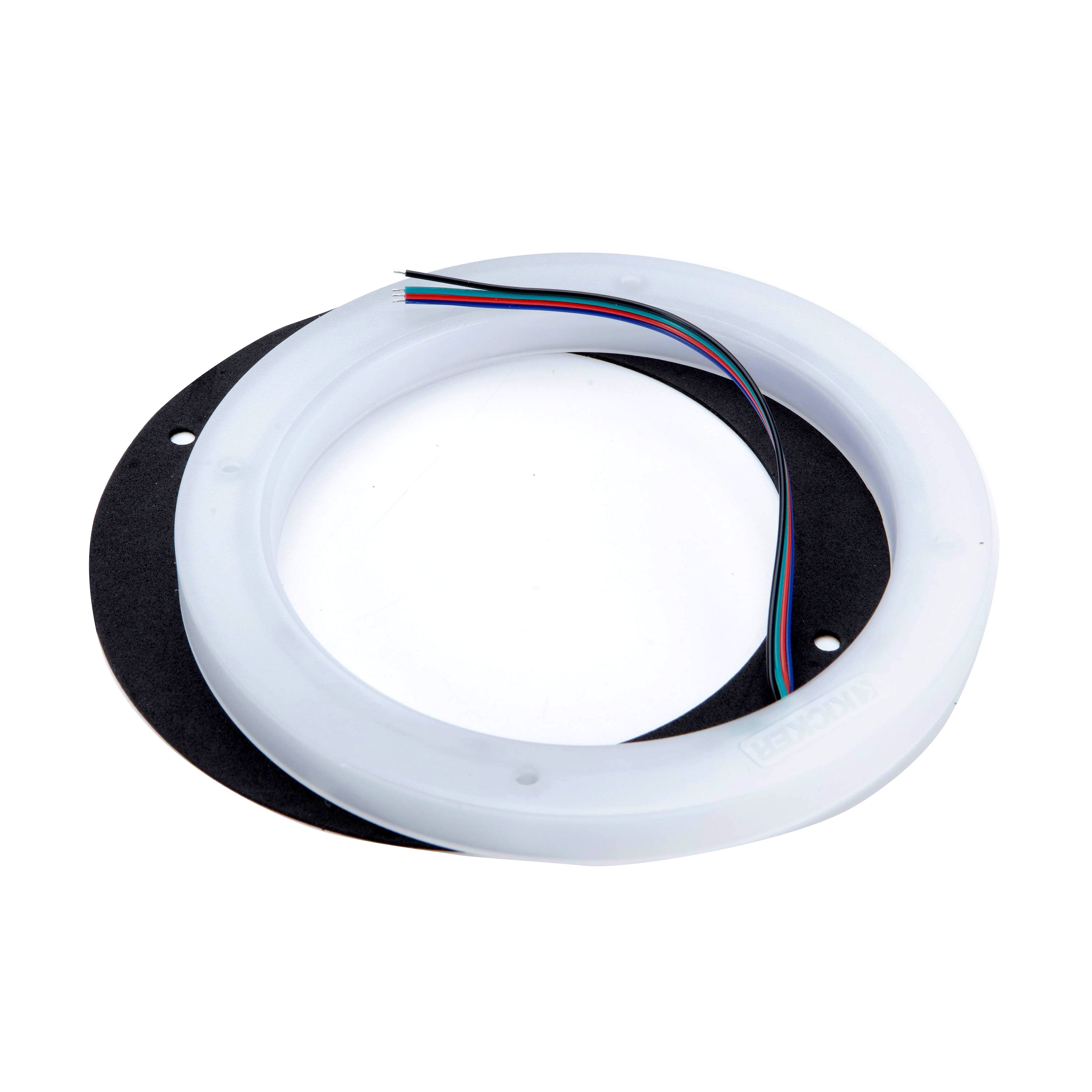 Kicker 47KLSR8 KLSR 8" Inch LED Lighted Speaker Rings