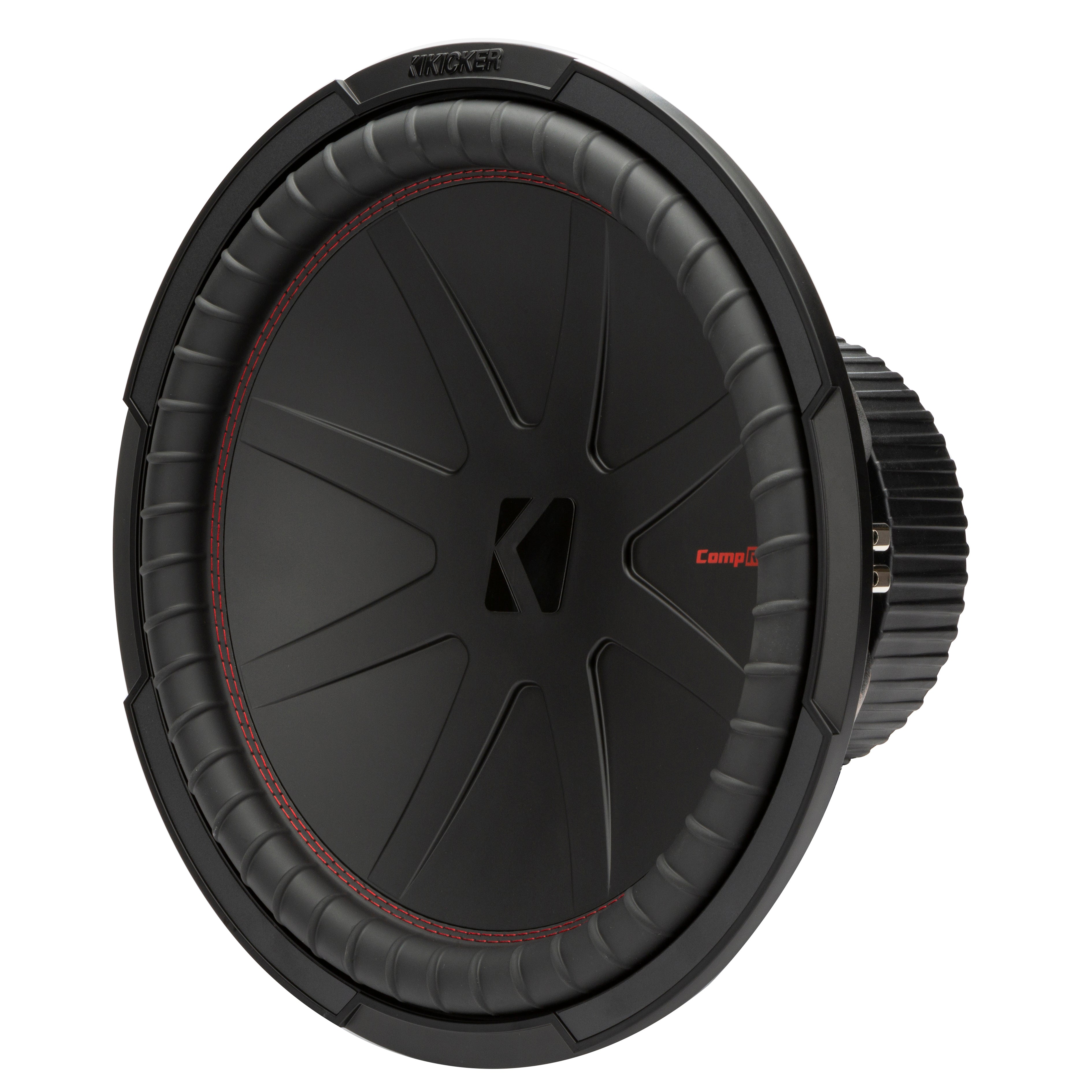 Kicker 48CWR152 CompR Series 15" 2-Ohm Dual Voice Coil Subwoofer