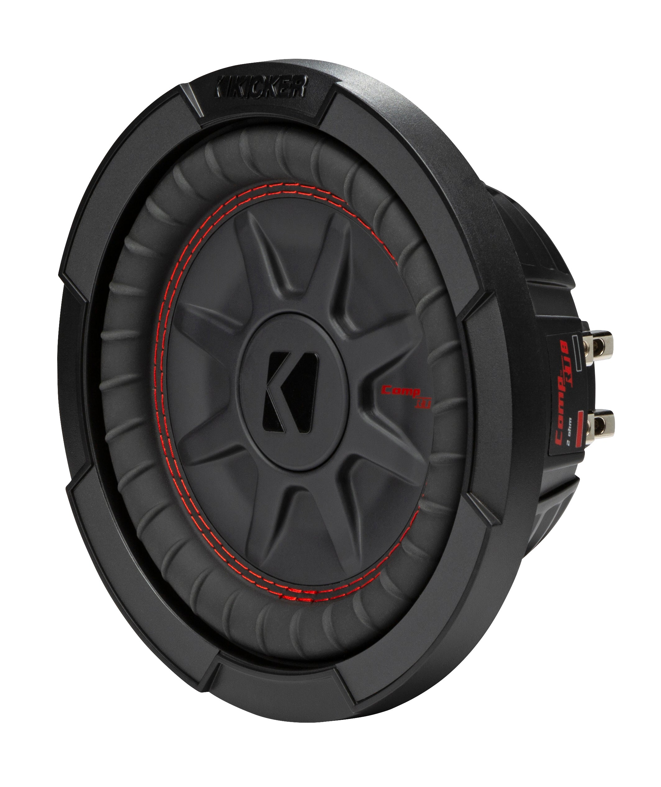 Kicker 48CWRT82 CompRT Series 8" 2-Ohm Dual Voice Coil Subwoofer