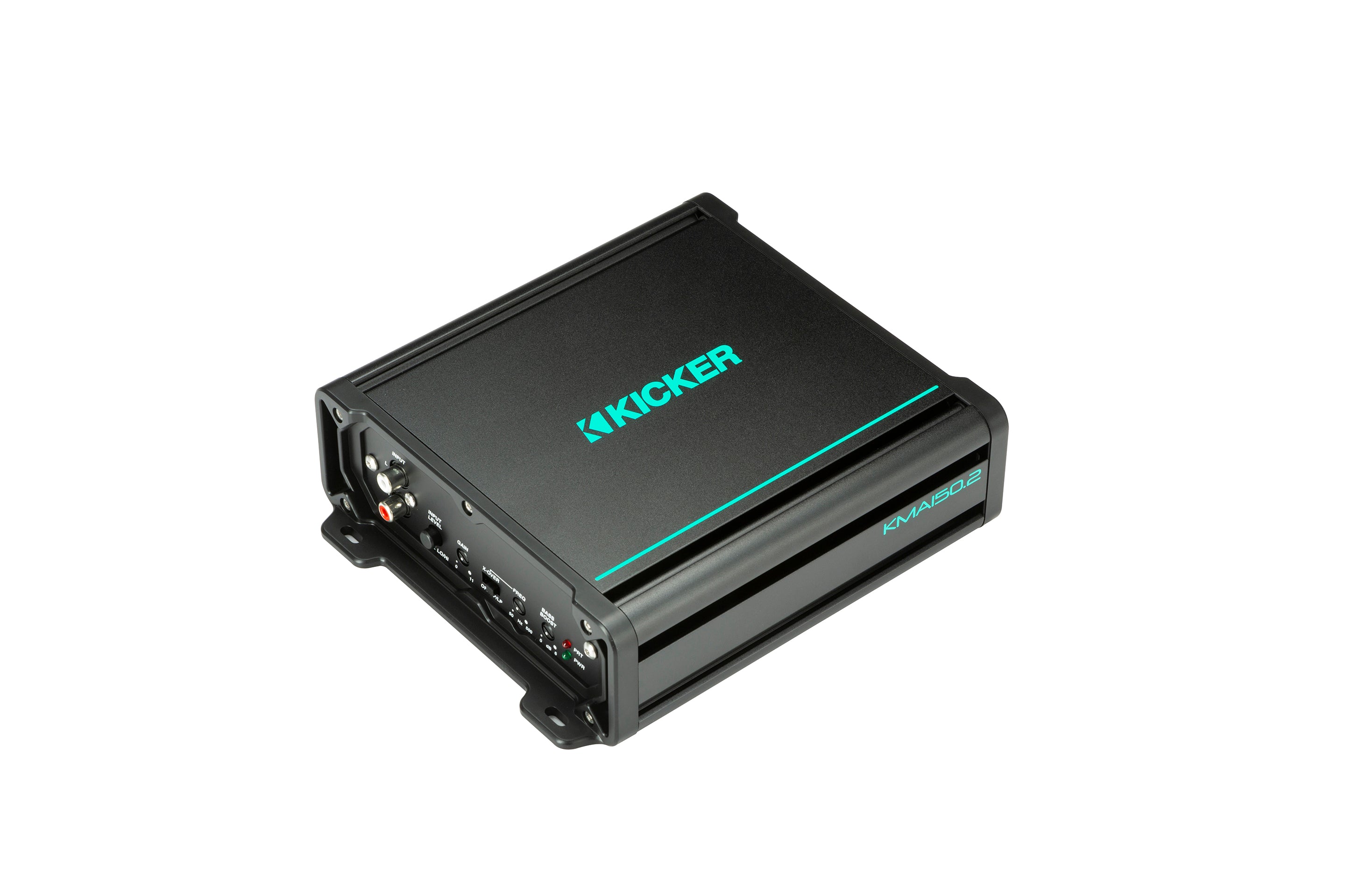 Kicker 45KM84L 8" Speakers + 48KMA1502 Amplifier + FREE 41KMLC Remote Marine Bundle