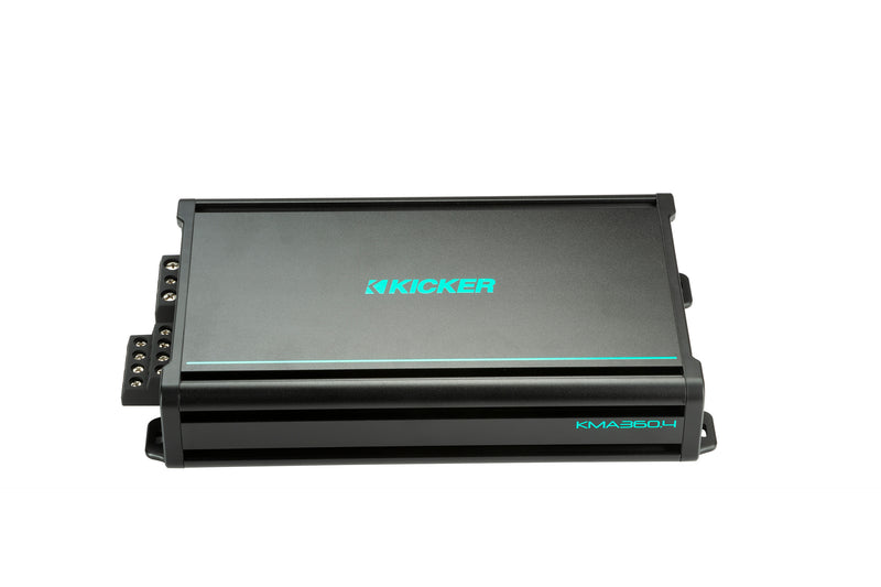 Kicker 48KMA3604 4 x 90 Watt 4 Channel Weather Resistant Full Range Amplifier
