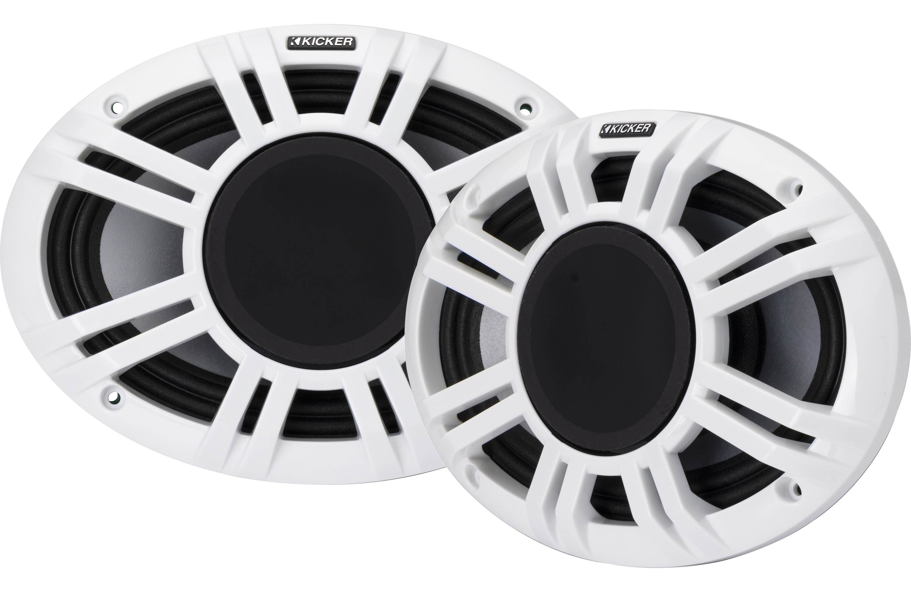 Kicker 48KMXL694 6x9" Marine Speaker w/ Grilles