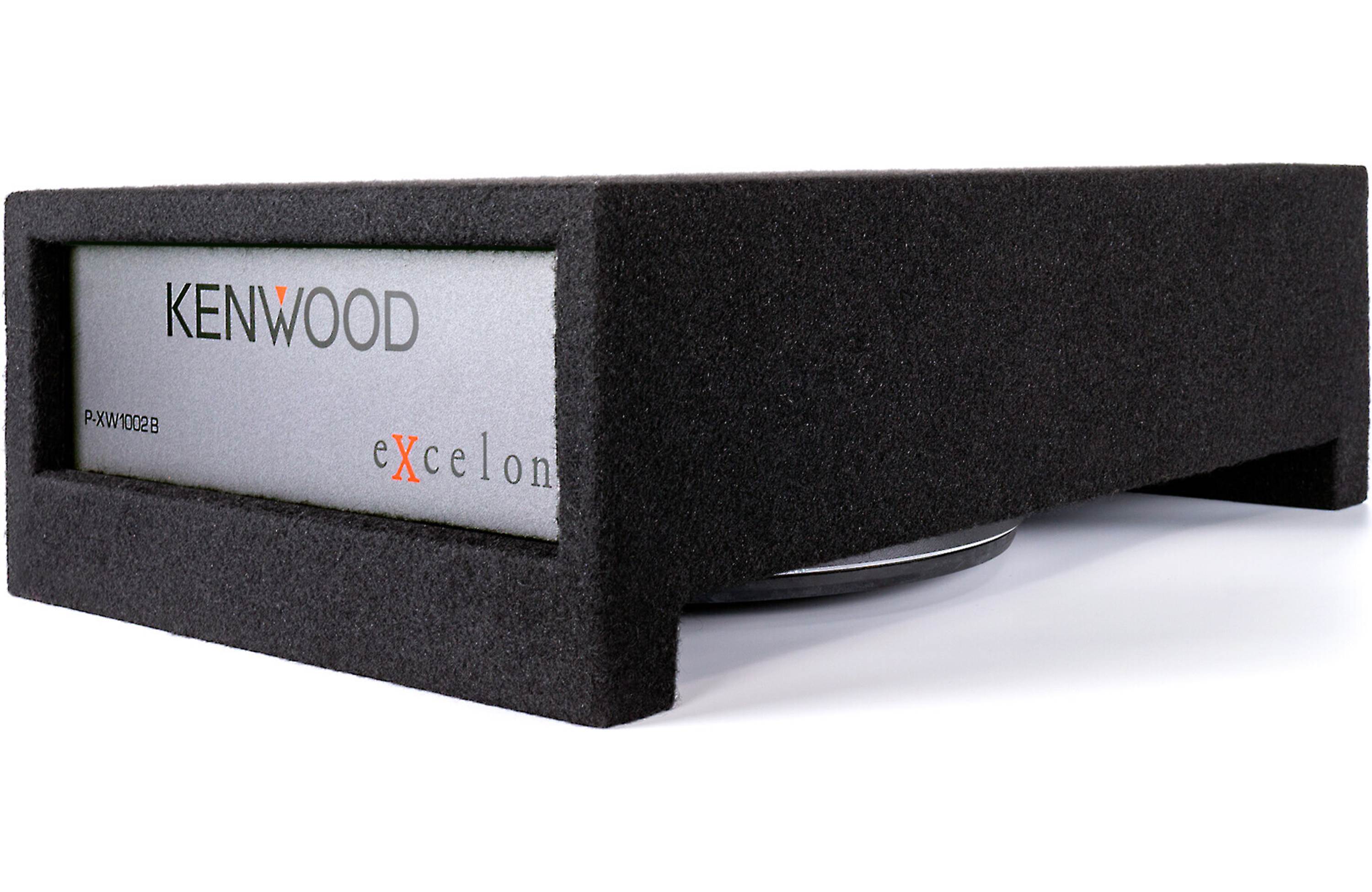 Kenwood Excelon P-XW1002B Enclosed 10" Subwoofer