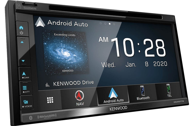 Kenwood DNX577S 2-DIN Navigation Receiver w/ Apple CarPlay & Android Auto