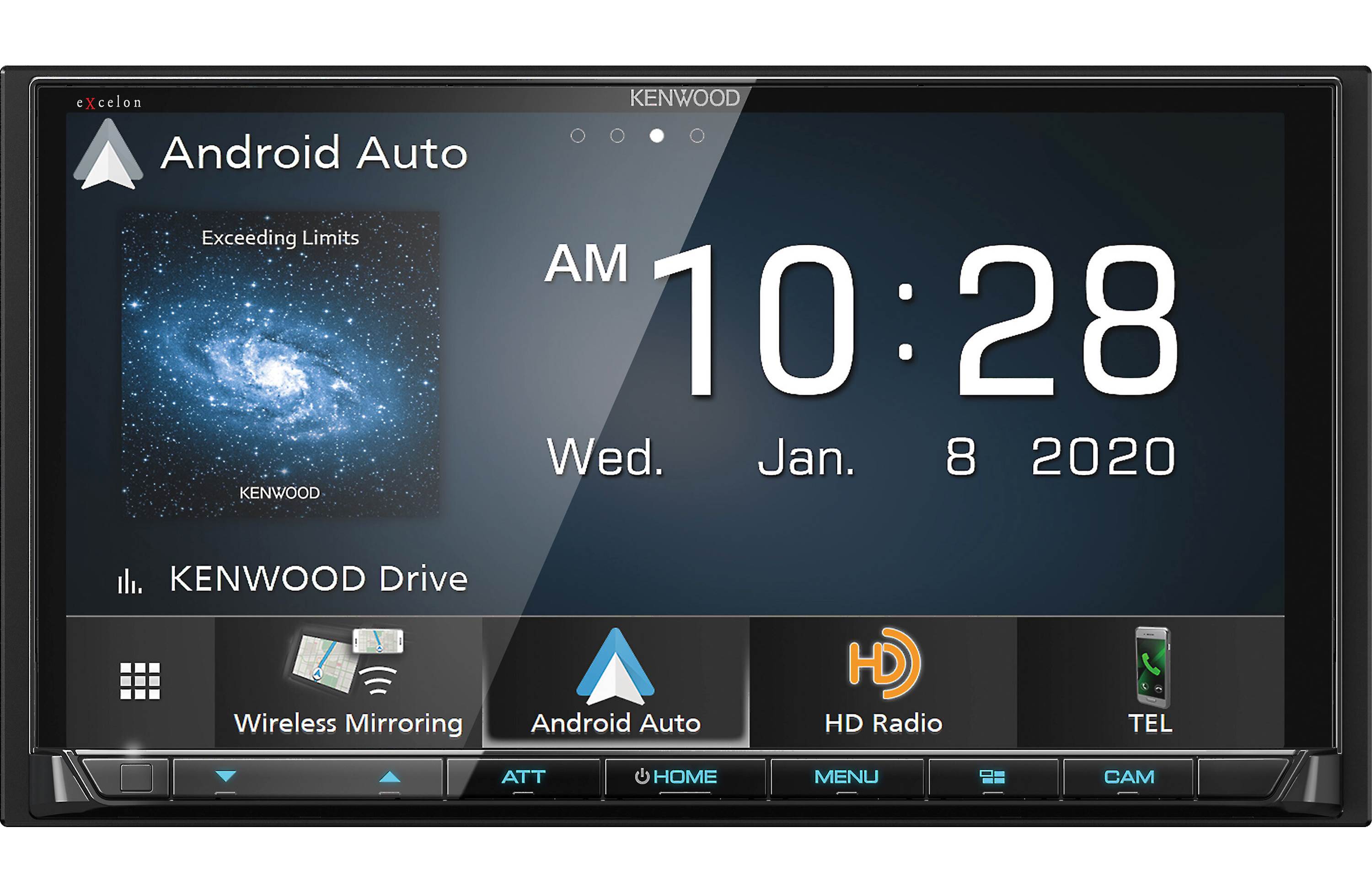 Kenwood Excelon DMX907S Receiver and SiriusXM SXV300V2 Tuner