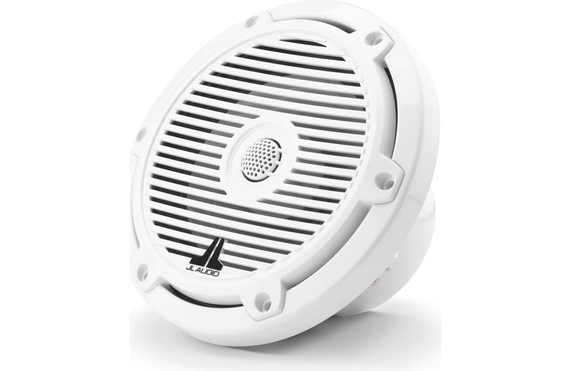 JL Audio M3-650X-C-GW x2 Pair 6.5" Marine Speaker + M400/4 Amplifier Bundle