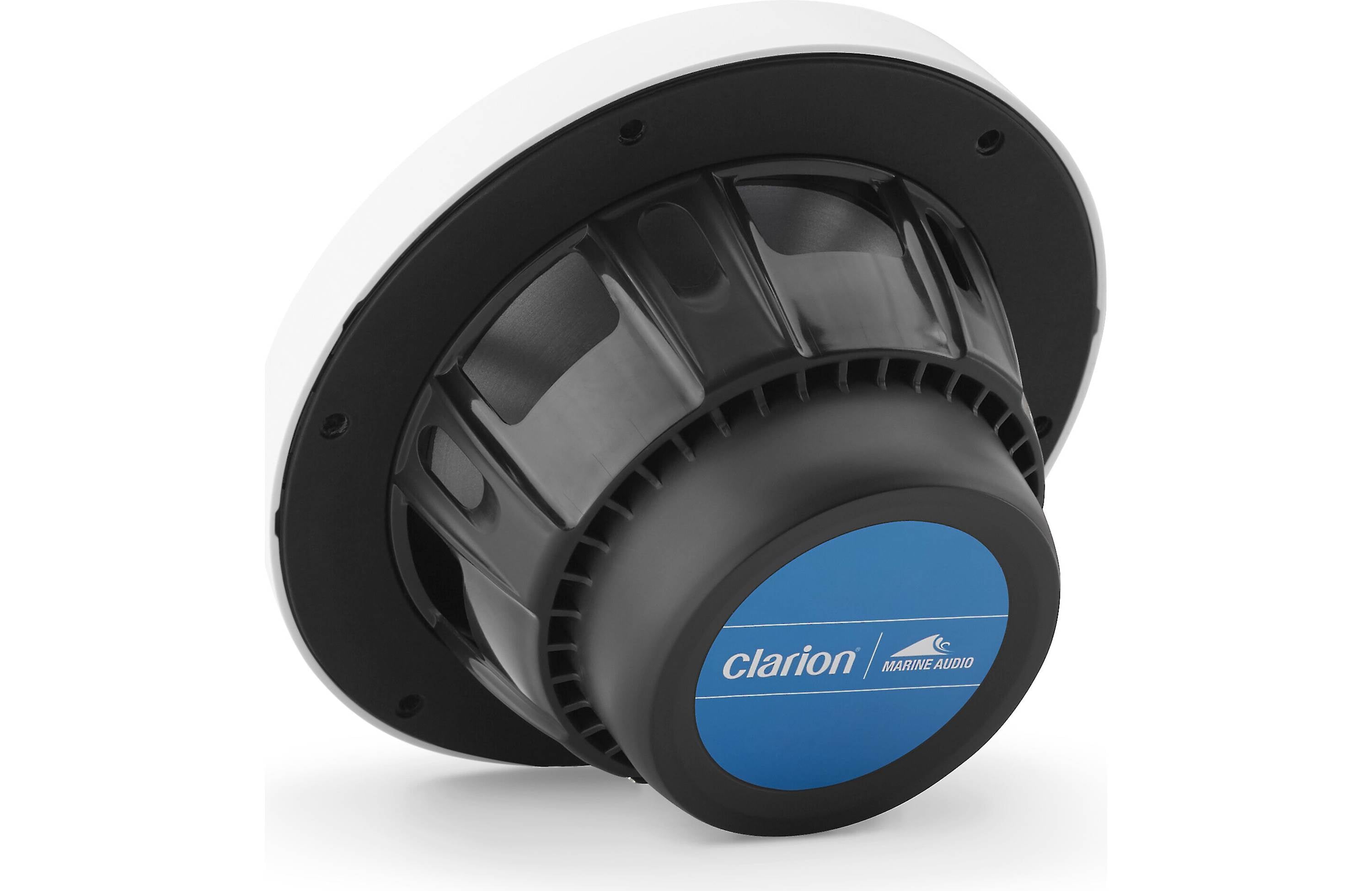 Clarion CMSP-651-SWG 6.5 Inch Premium Marine Coaxial Speakers Pair with Sport Grilles