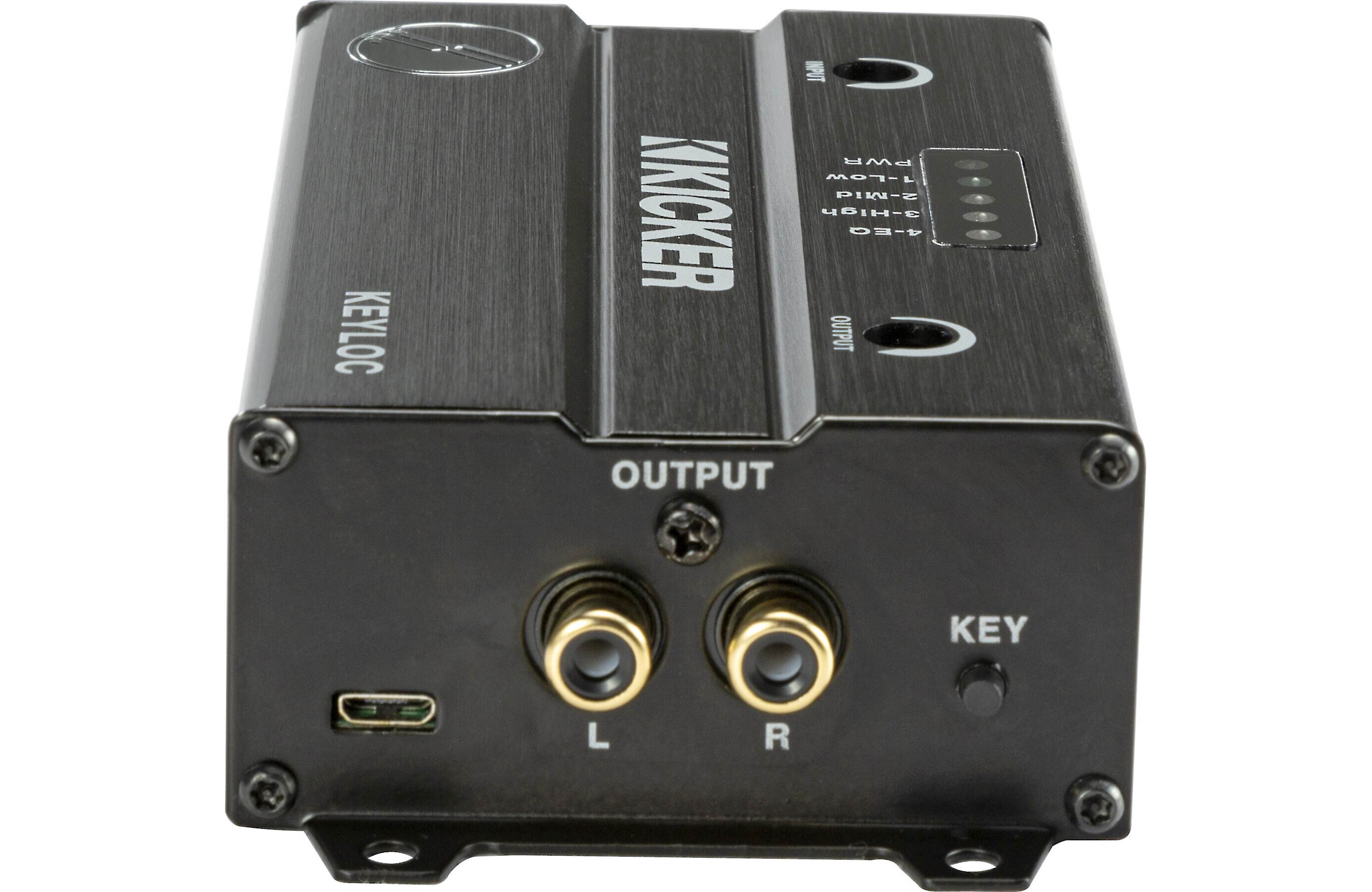 Kicker 47KEYLOC 2-Channel KEY Series Powered Line-out Converter