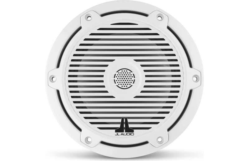 JL Audio M3-650X-C-GW x2 Pair 6.5" Marine Speaker + M400/4 Amplifier Bundle