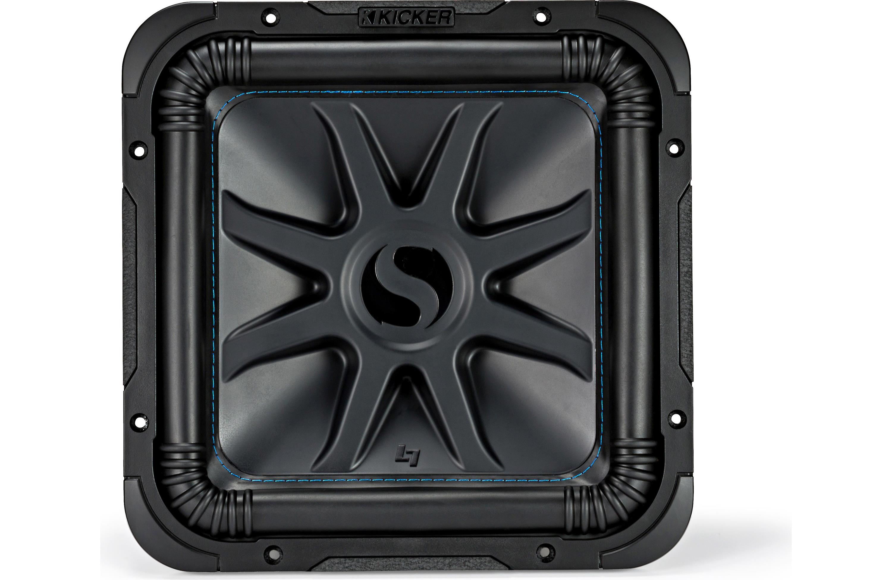 Kicker 44L7S122 12" Subwoofer with Dual 2-ohm Voice Coils