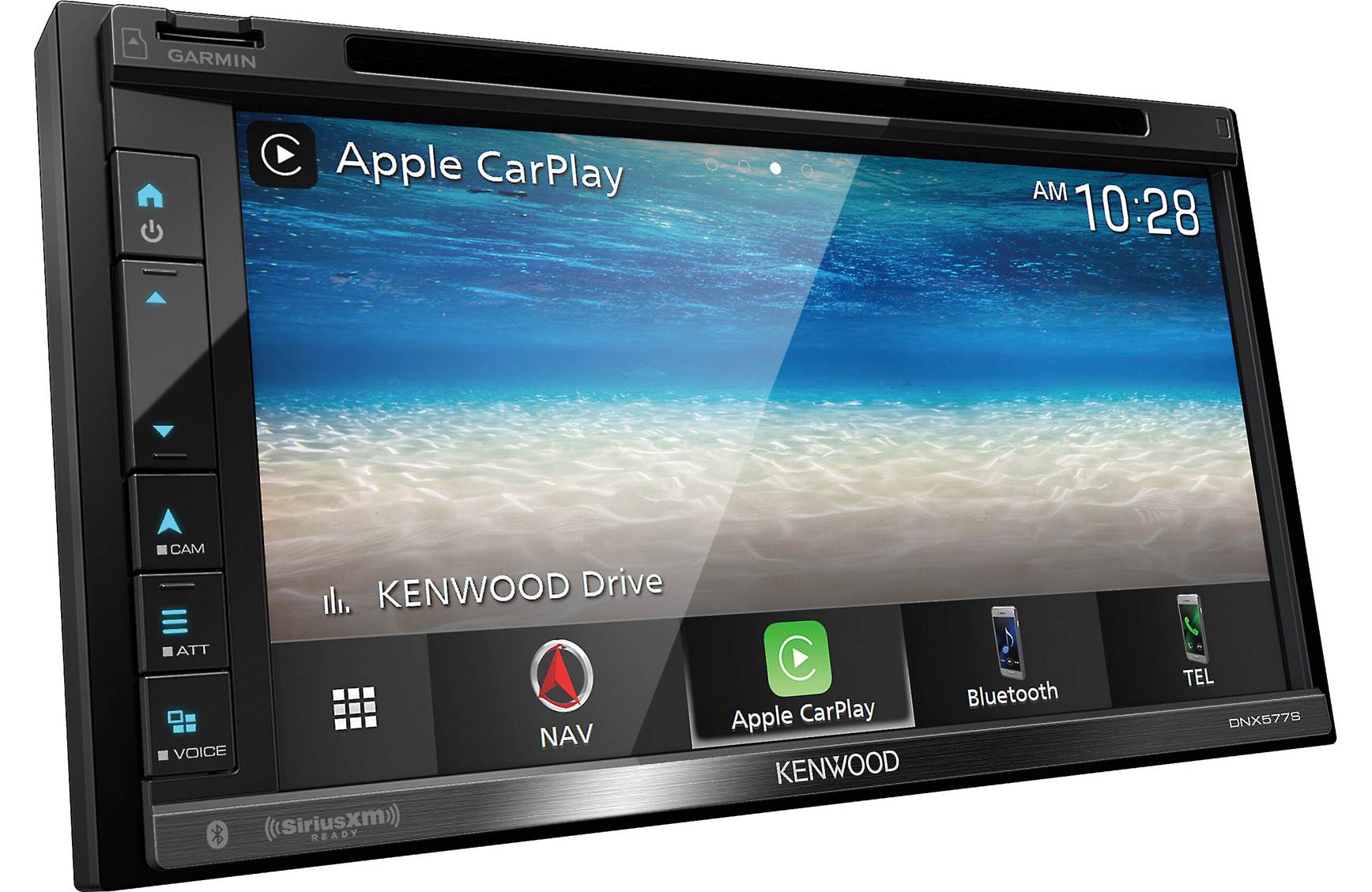 Kenwood DNX577S 2-DIN Navigation Receiver w/ Apple CarPlay & Android Auto