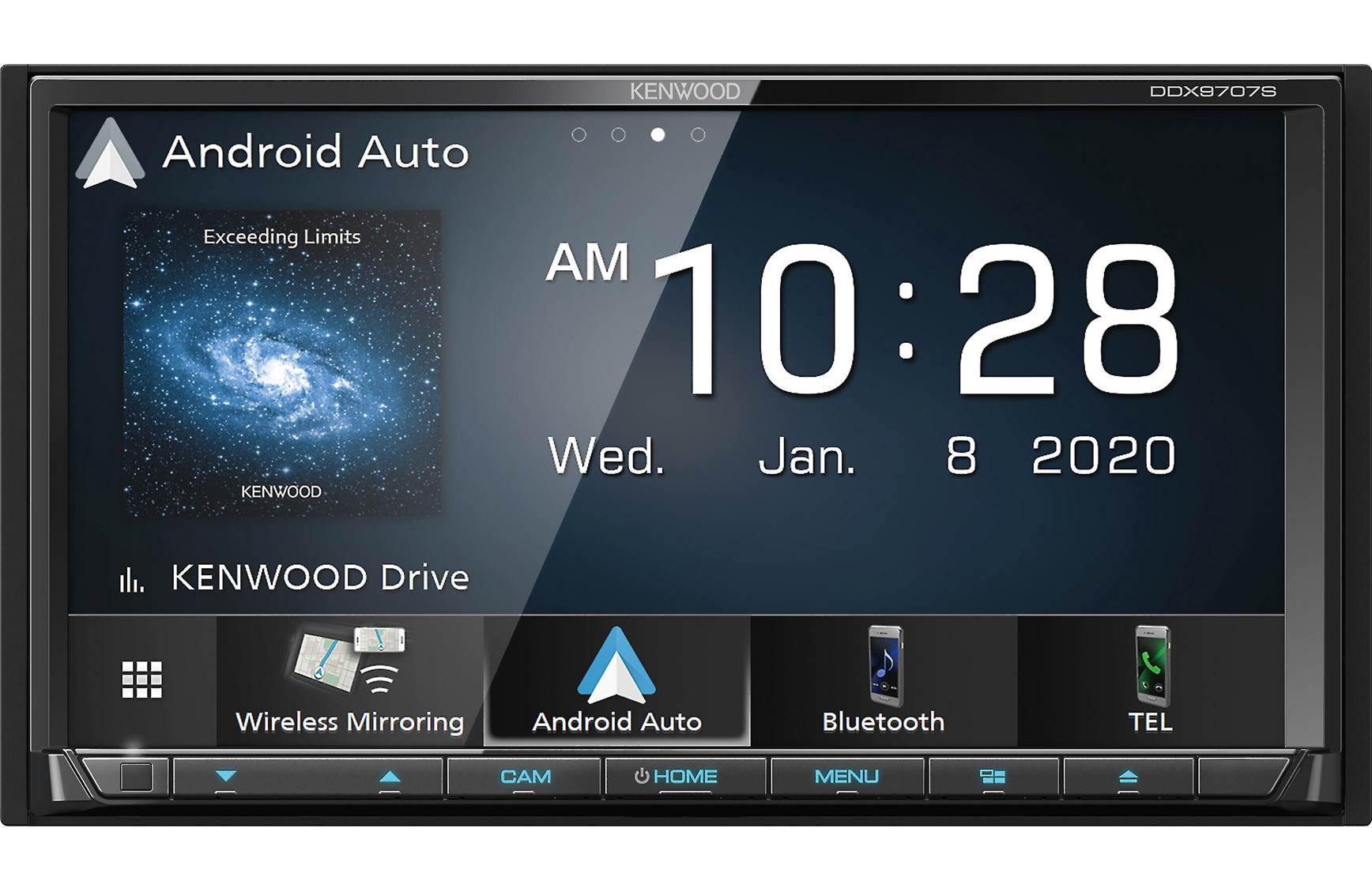 Kenwood DDX9707S DVD Multi-Media Receiver w/ Apple CarPlay & Android Auto