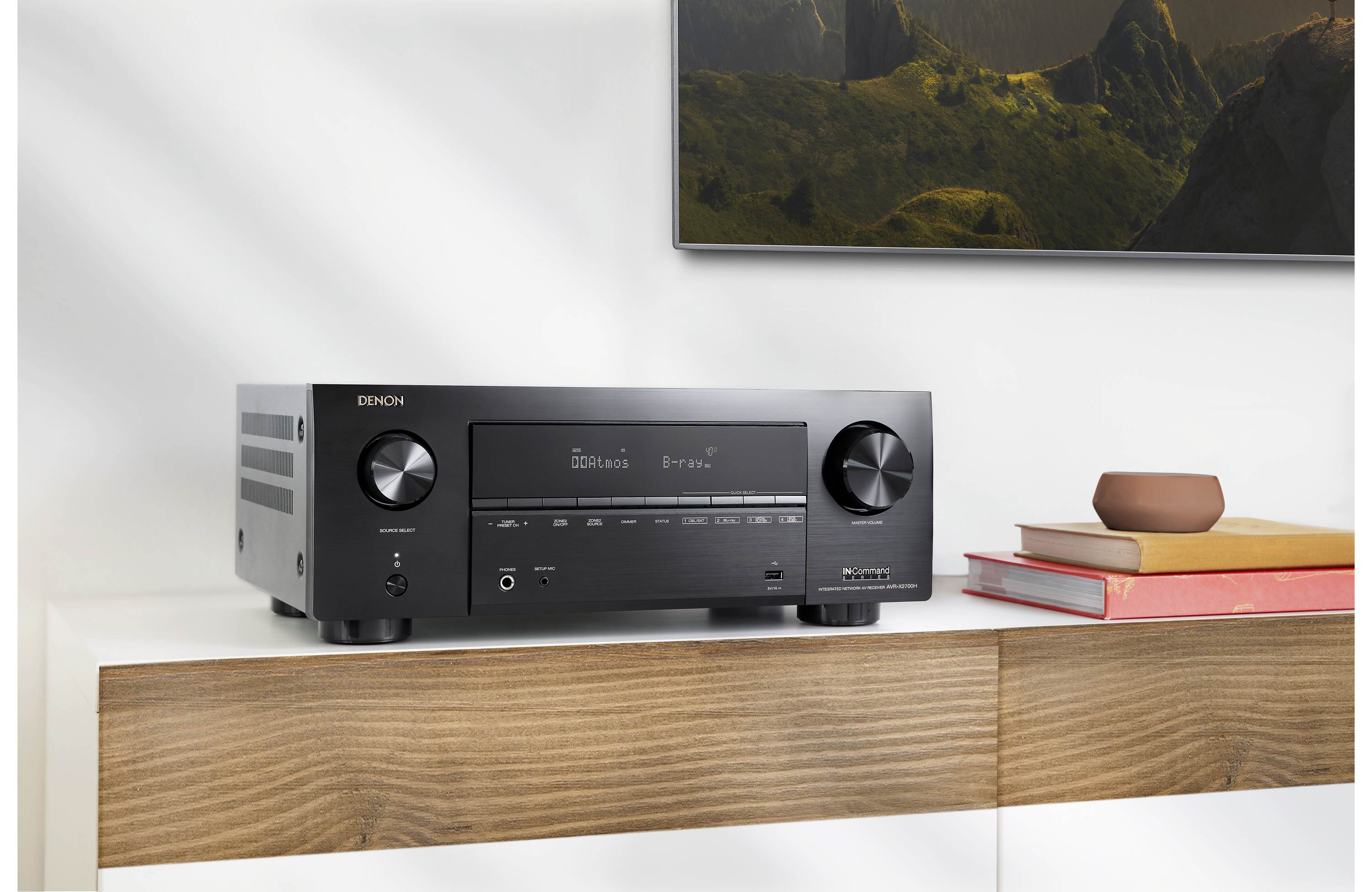 DENON AVR-X2600H (2019) 7.2 channel 4K Ultra HD AV receiver