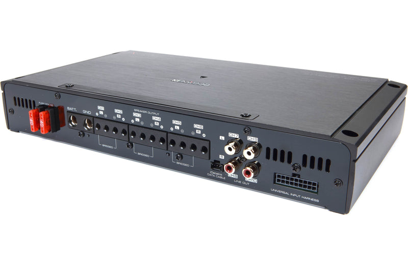 Kenwood Excelon P-XR600-6DSP 6-Channel Car Amplifier 75 Watts RMS x 6