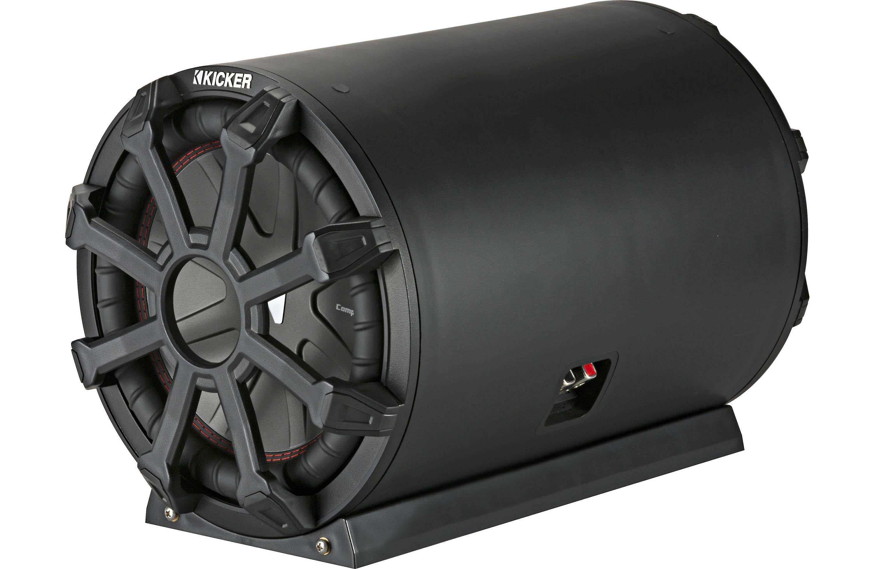 Kicker 46CWTB102 10-Inch Subwoofer and Passive Radiator in Weather-Proof Enclosure 2-Ohm 400W