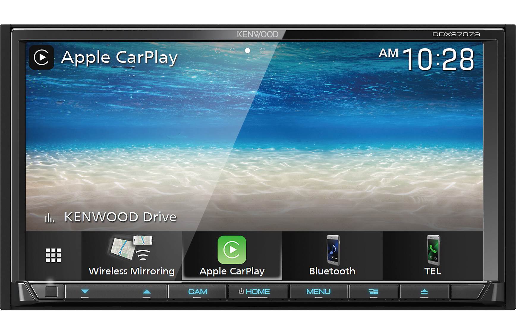 Kenwood DDX9707S DVD Multi-Media Receiver w/ Apple CarPlay & Android Auto