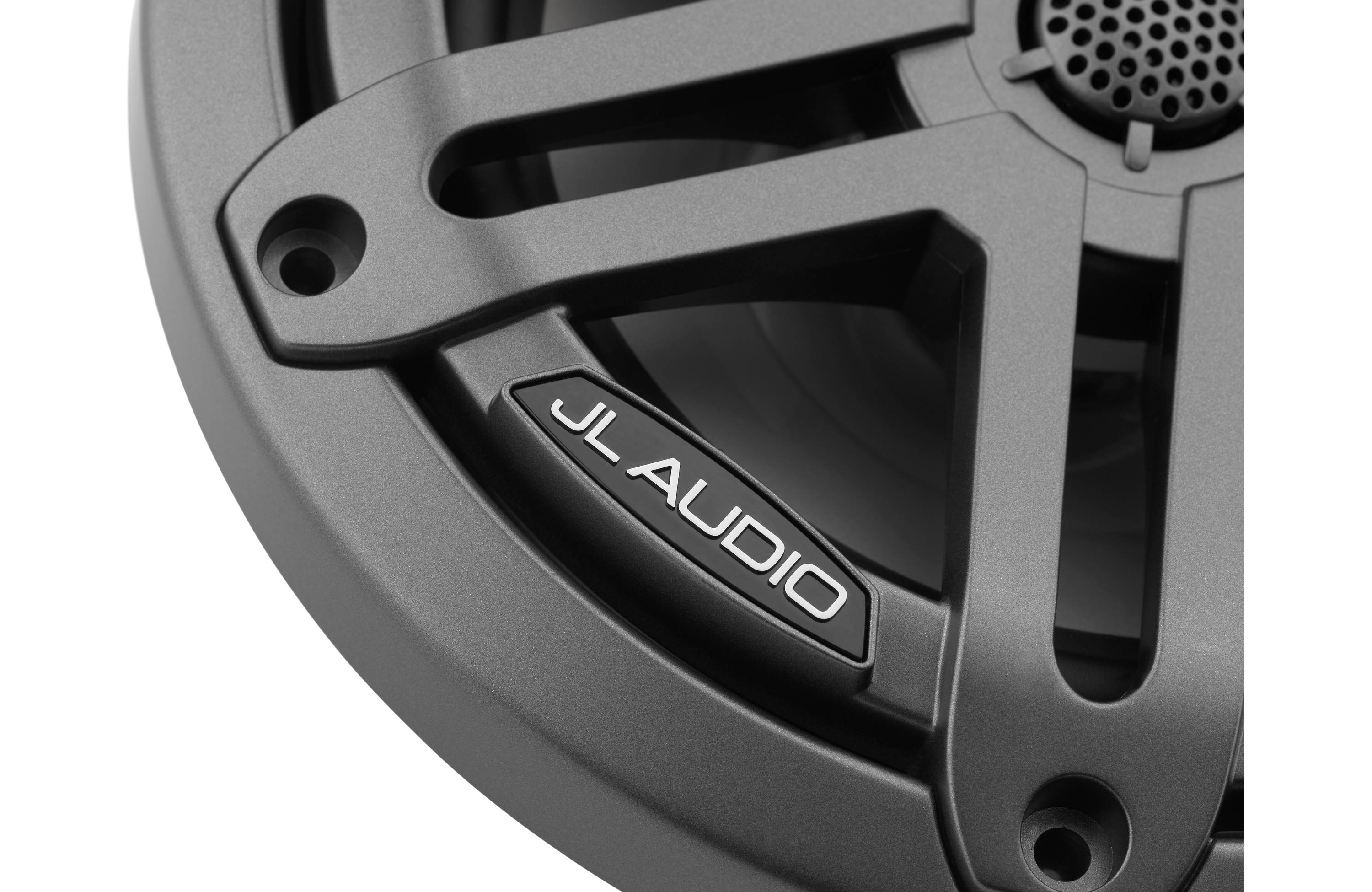 JL Audio M3-650X-S-GM 6.5-inch (165 mm) Marine Coaxial Speakers, Gunmetal Sport Grilles