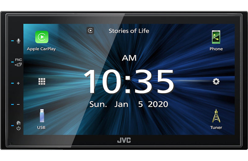 JVC KW-M560BT 6.8" Android Auto/Apple CarPlay, Built-in Bluetooth Receiver