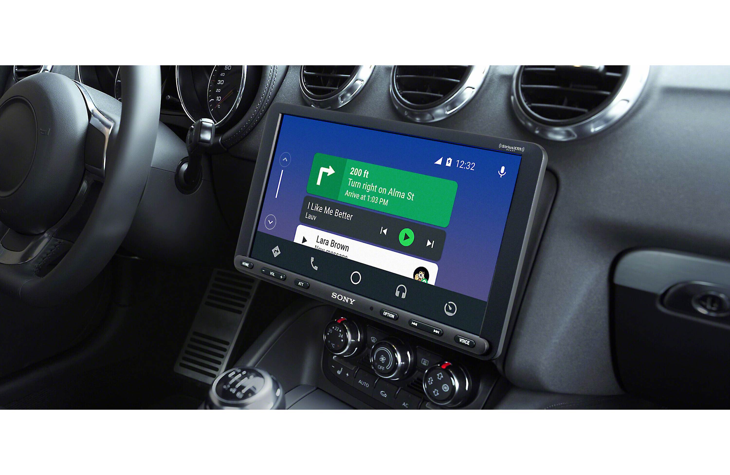 Sony XAV-AX8000 1-DIN Chassis 8.95” Floating LCD Screen w/ Apple Car Play & Android Auto - Freeman's Car Stereo